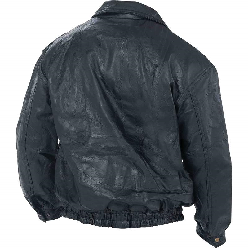 Men's Leather Bomber Jacket GFEUCT - Open Road Leather & Accessories