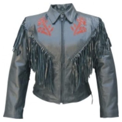 Women's Decorated Leather Jackets