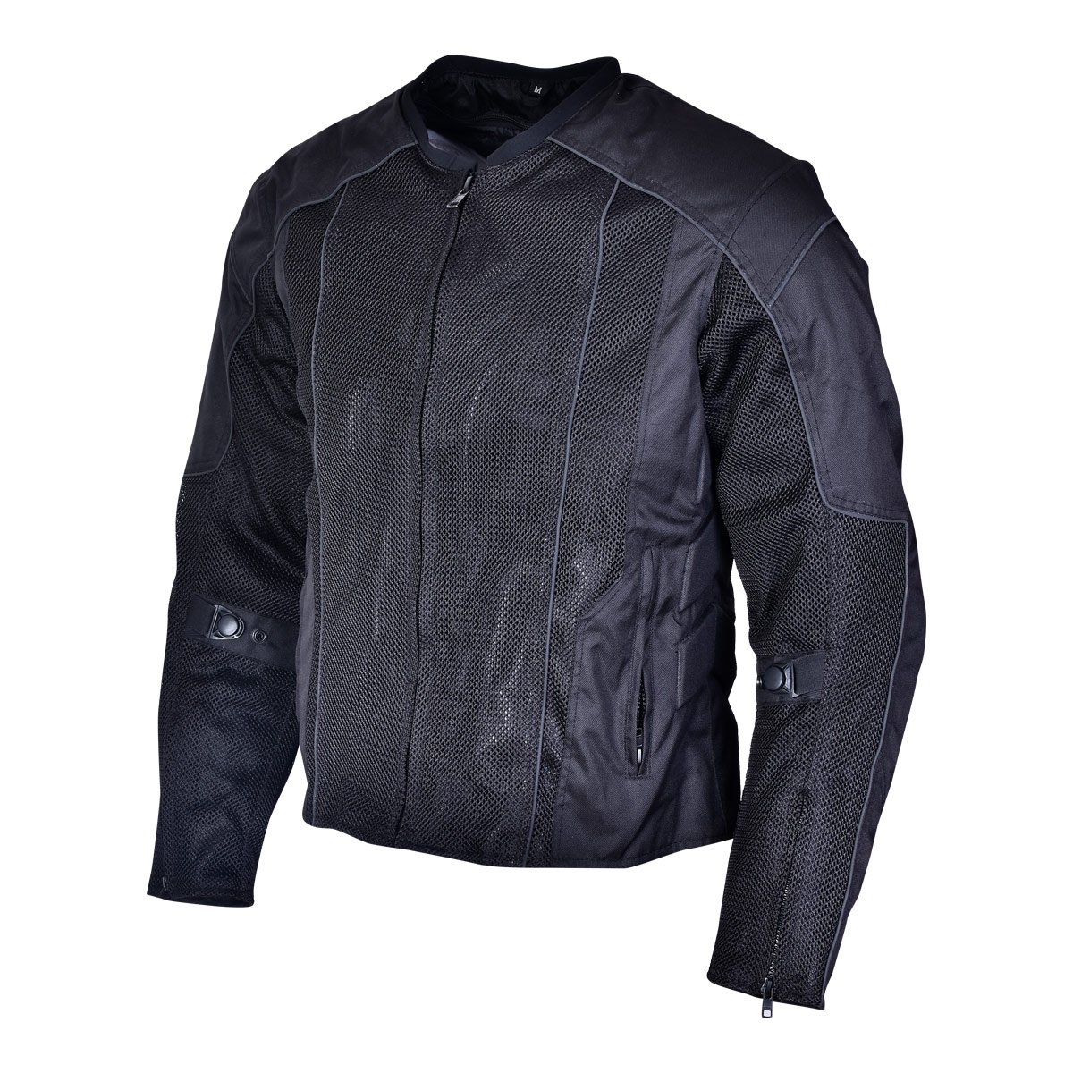 3-Season Mesh/Textile CE Armor Jacket VL1627B - Open Road Leather ...