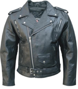 Best black heavy duty zipper leather jacket