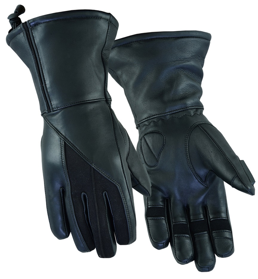 deerskin gauntlet gloves