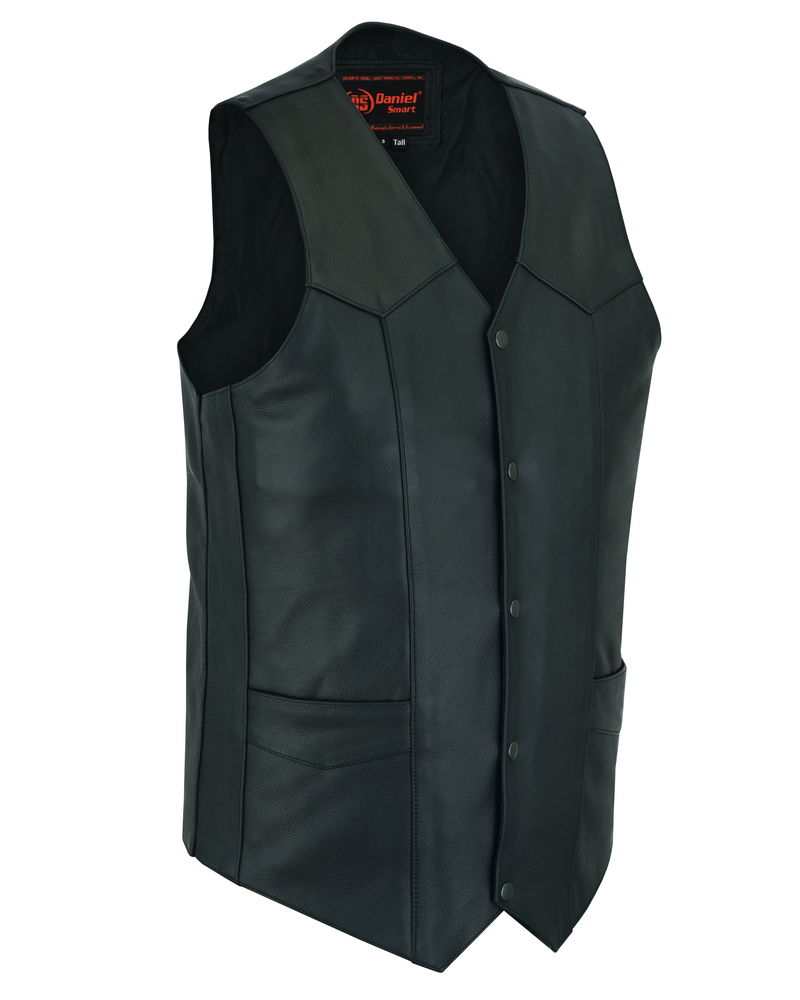 Men's Vest for Tall Guys DS162TALL - Open Road Leather & Accessories